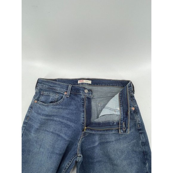 Vintage Levi Strauss Signature Relaxed Fit 5 Pocket Denim Jeans Straight 34X32 - Picture 6 of 15